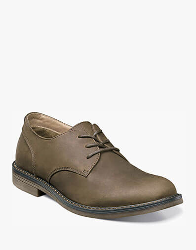 Linwood Plain Toe Oxford in Brown for $125.00