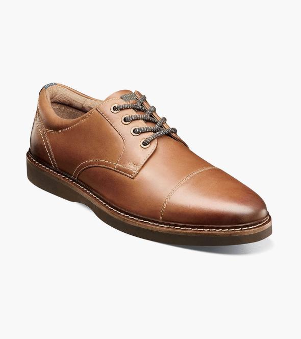 Nalian cap sale toe oxford