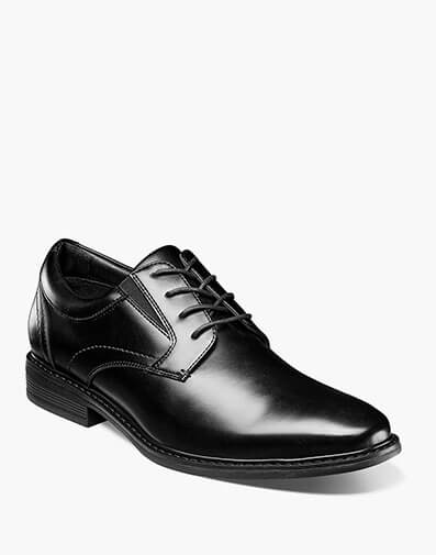 Jarvis Plain Toe Oxford in Black for $100.00