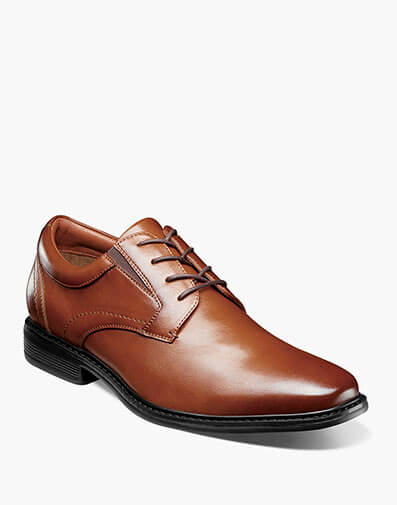 Jarvis Plain Toe Oxford in Cognac for $100.00