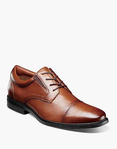 Jarvis Cap Toe Oxford in Cognac for $100.00