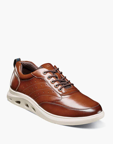 Ponte Moc Toe Sneaker in Cognac Multi for $110.00